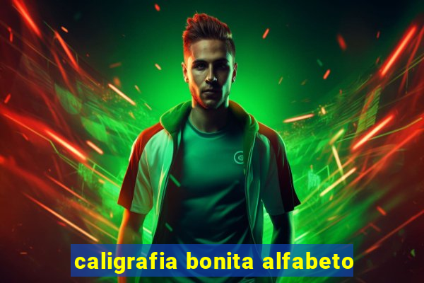 caligrafia bonita alfabeto